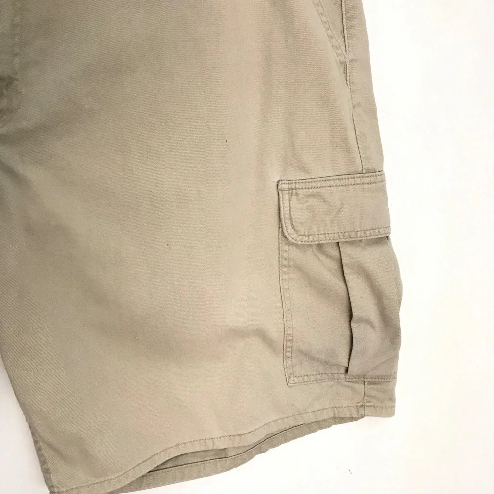 Vintage Levi's Silver Tab Cargo Shorts Men's 42 Khaki Y2K Grunge 90's Skater